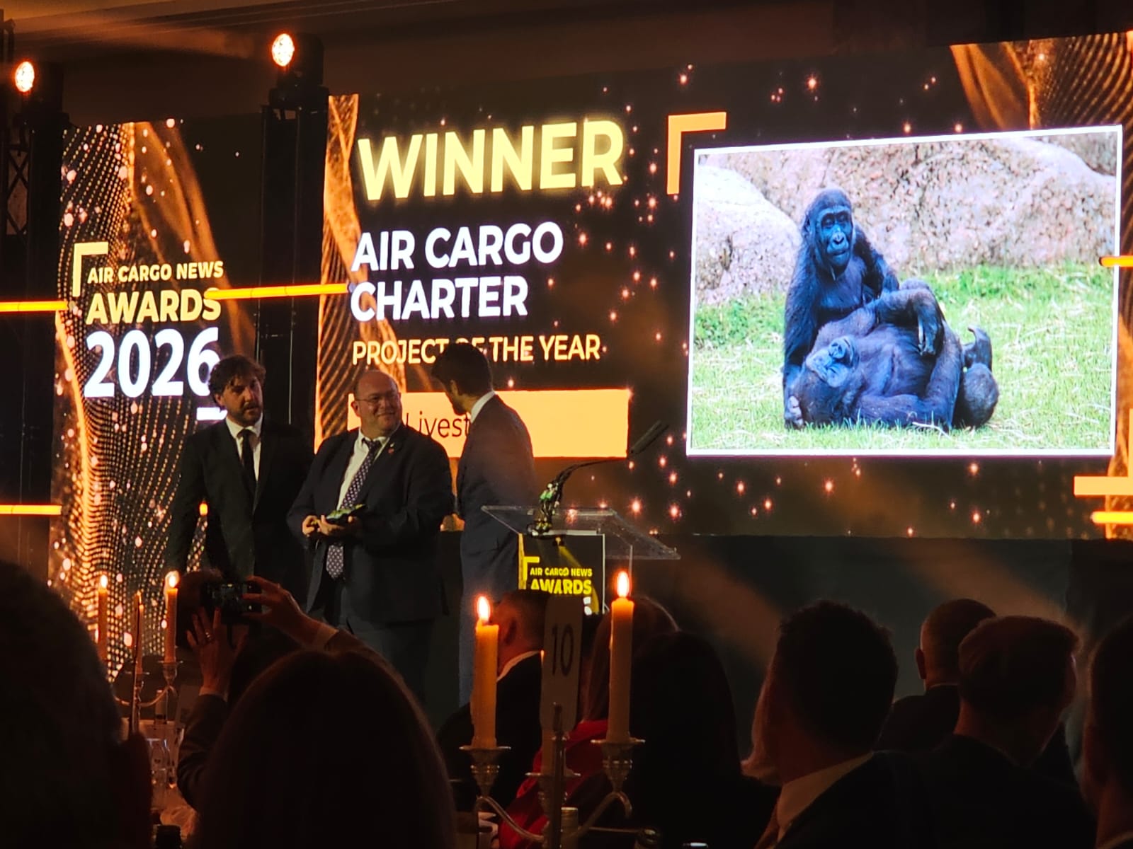JCS Livestock named winner at the 2026 Air Cargo News Awards