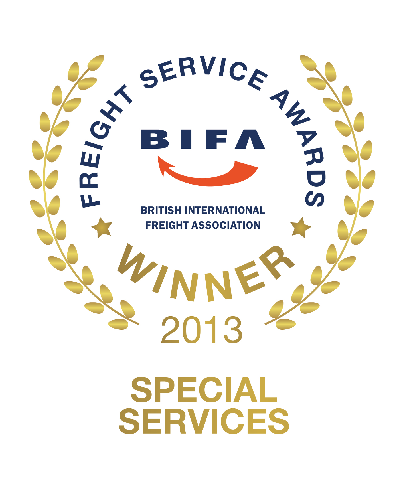 BIFA Freight Service Awards 2013 Winner - Special Services