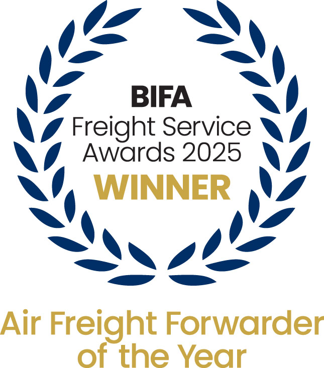 BIFA Freight Service Awards 2025 Winner - Air Freight Forwarder of the Year